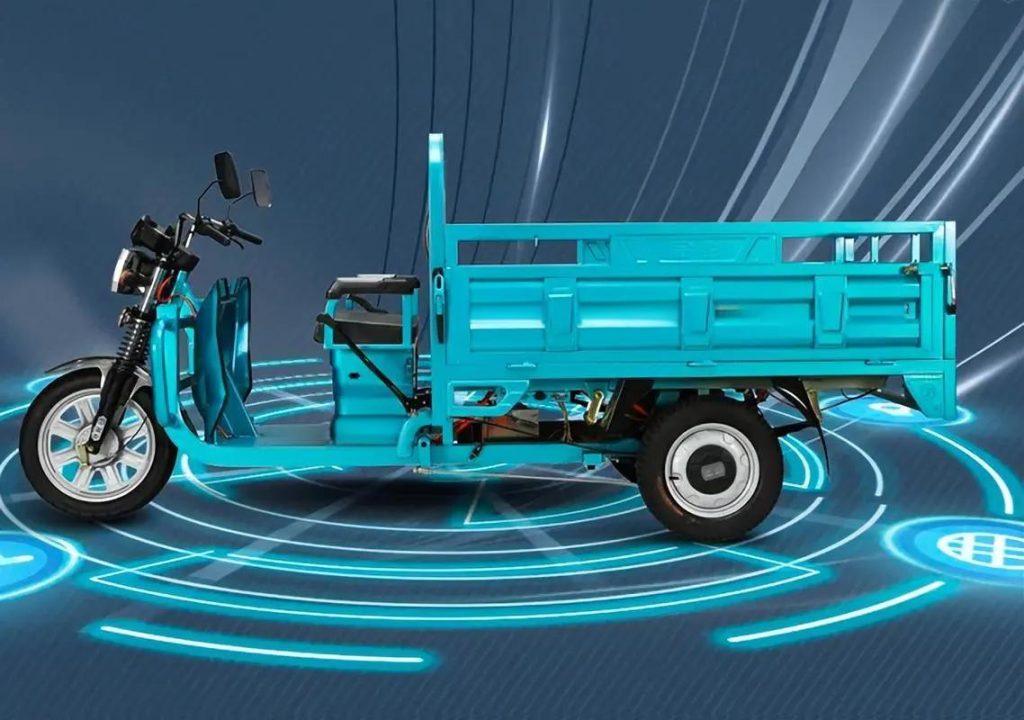 electric freight tricycle